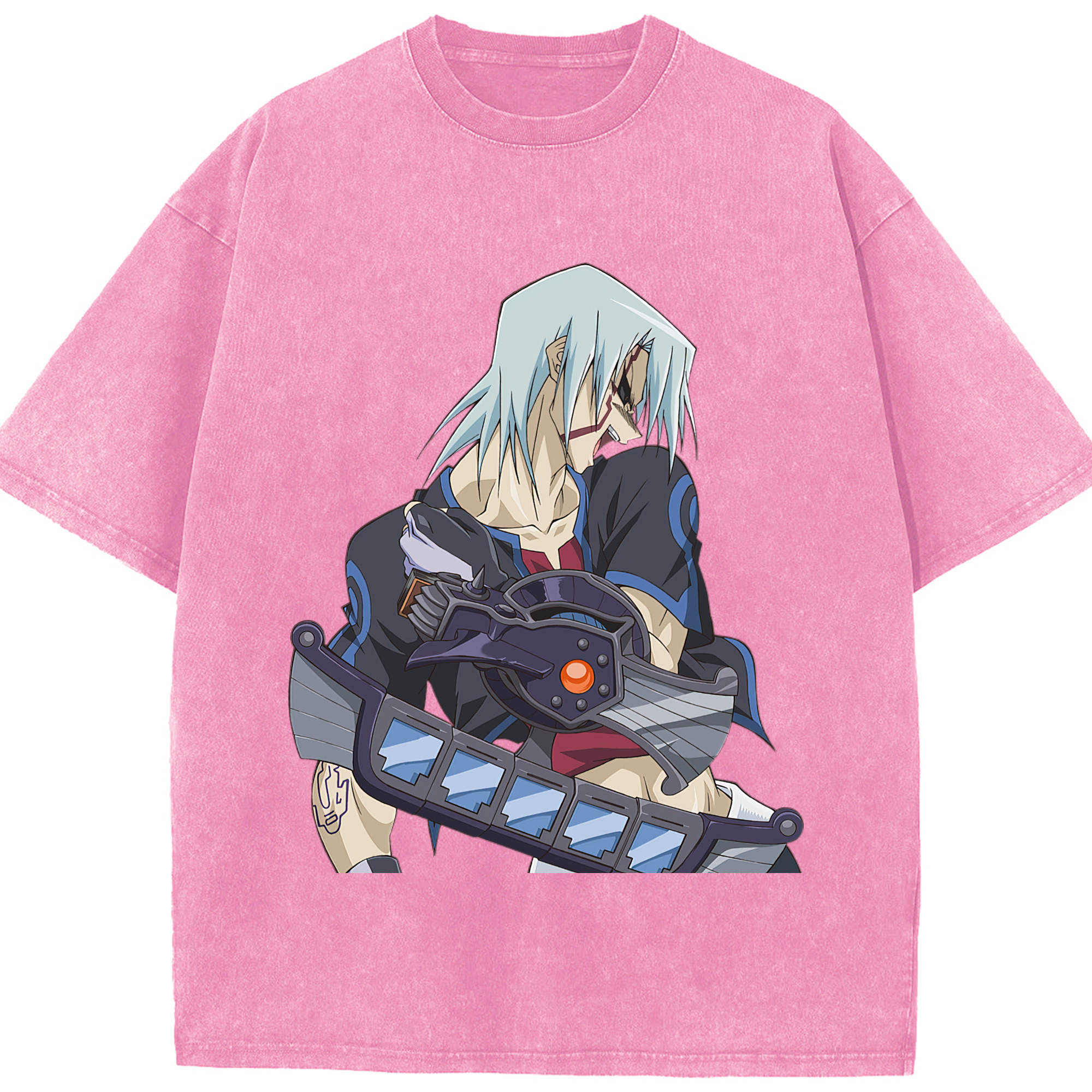（画像用） 遊☆戯☆王 Yu-Gi-Oh! 綿100% ヴィンテージ風 半袖Tシャツ（フロントプリント）